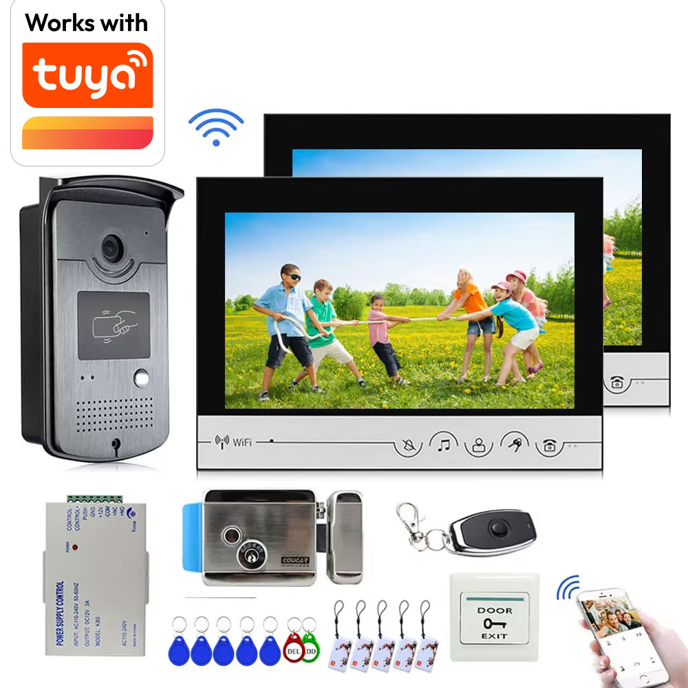Smart Doorbell Wired - Tuya sistem kontrol akses interkom aplikasi