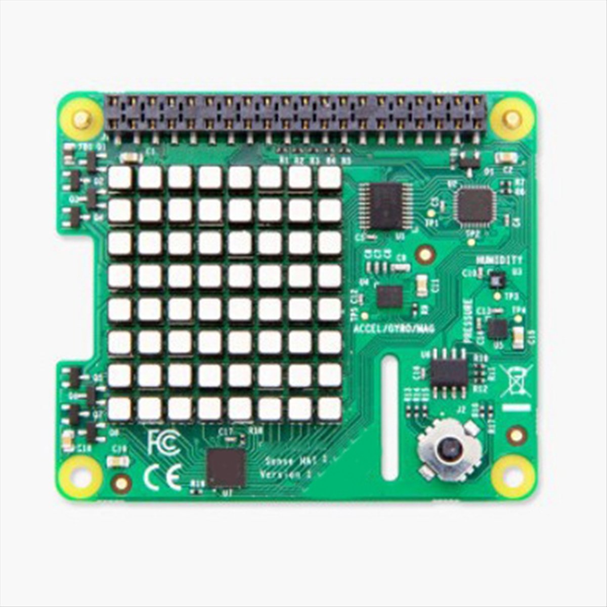 Rgb Led Matrix 8X8 - Untuk Raspberry Pi SenseHAT dengan Matriks