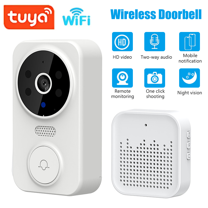 Smart Doorbell Wired - Bel Pintu Video Pintar WiFi Kamera