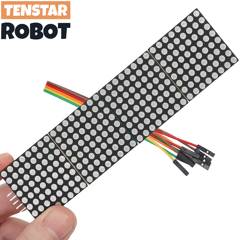 Rgb Led Matrix 8X8 - MAX7219 modul matriks titik mikrokontroler 4
