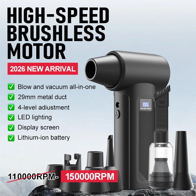 Home Automation System Diy - Kipas Turbo Tanpa Kabel 150000RPM, Alat