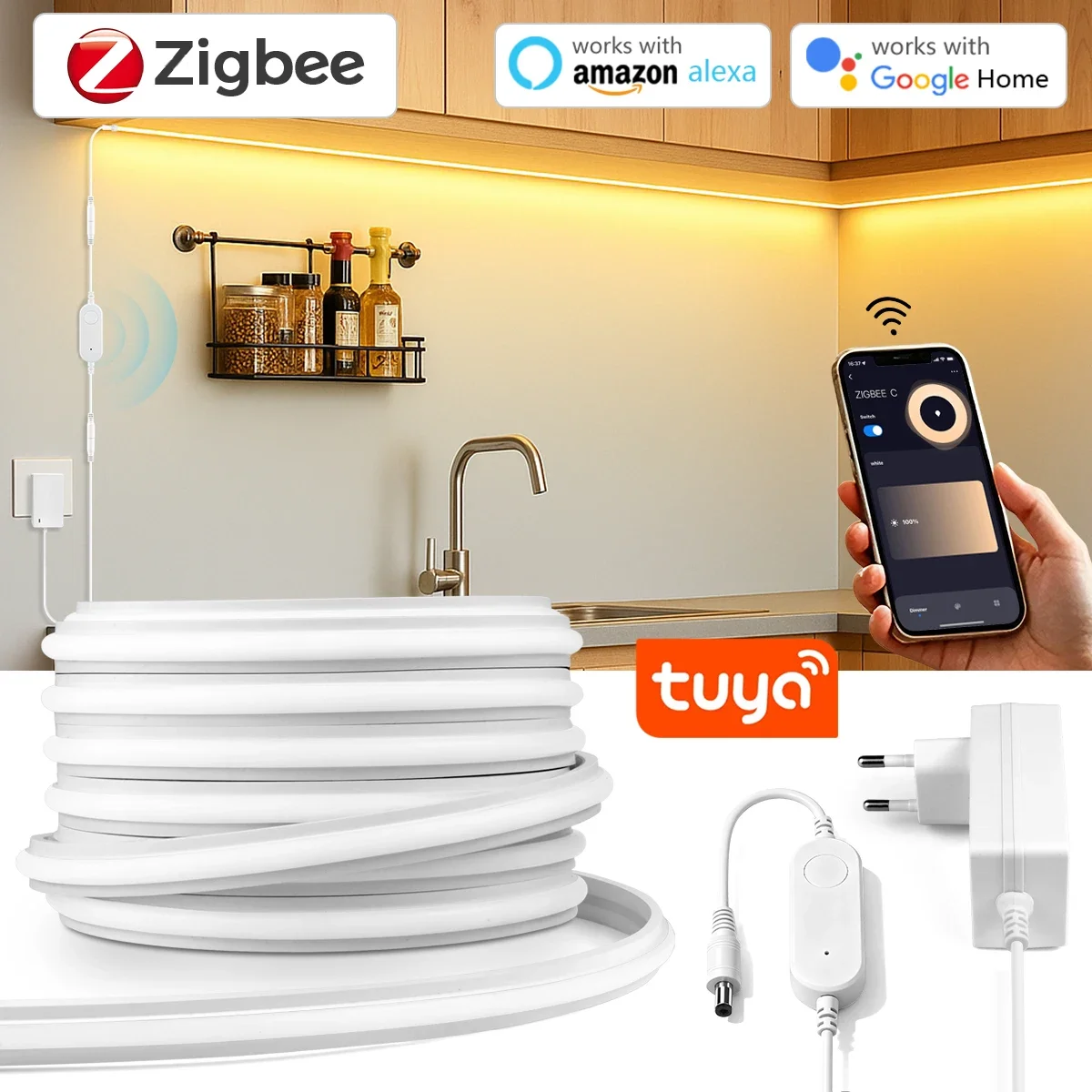 Zigbee Coordinator Stick - Zigbee 3.0 24V Lampu Strip LED