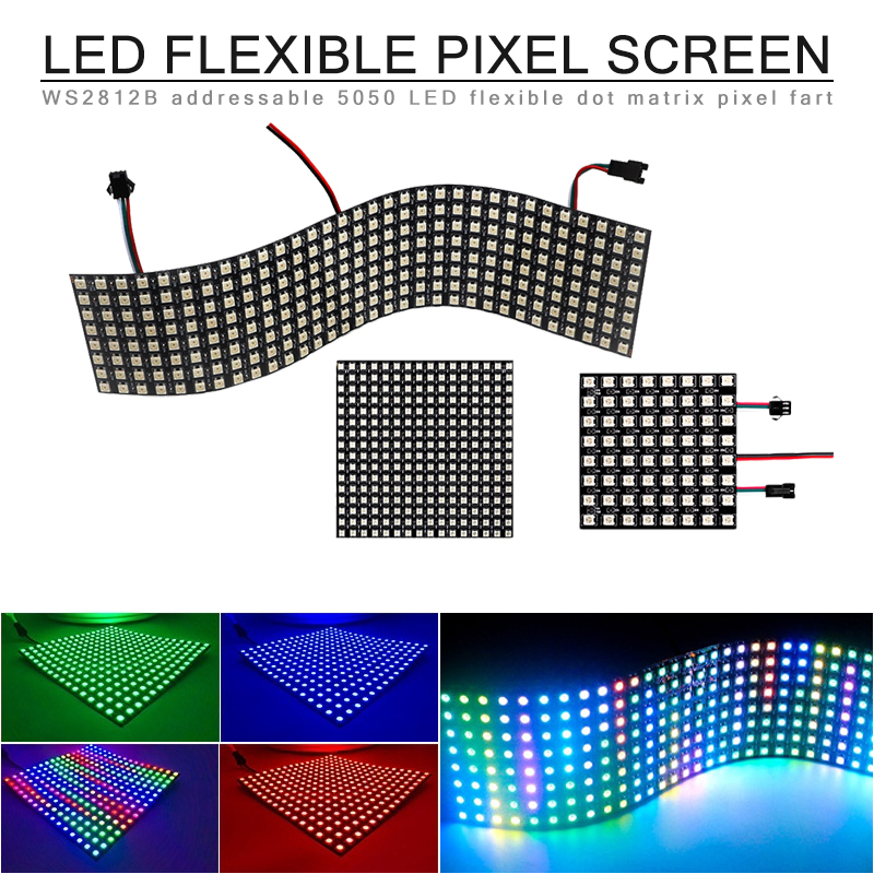 Layar Piksel Digital LED WS281 - Rgb Led Matrix 8X8 ulasan dan harga