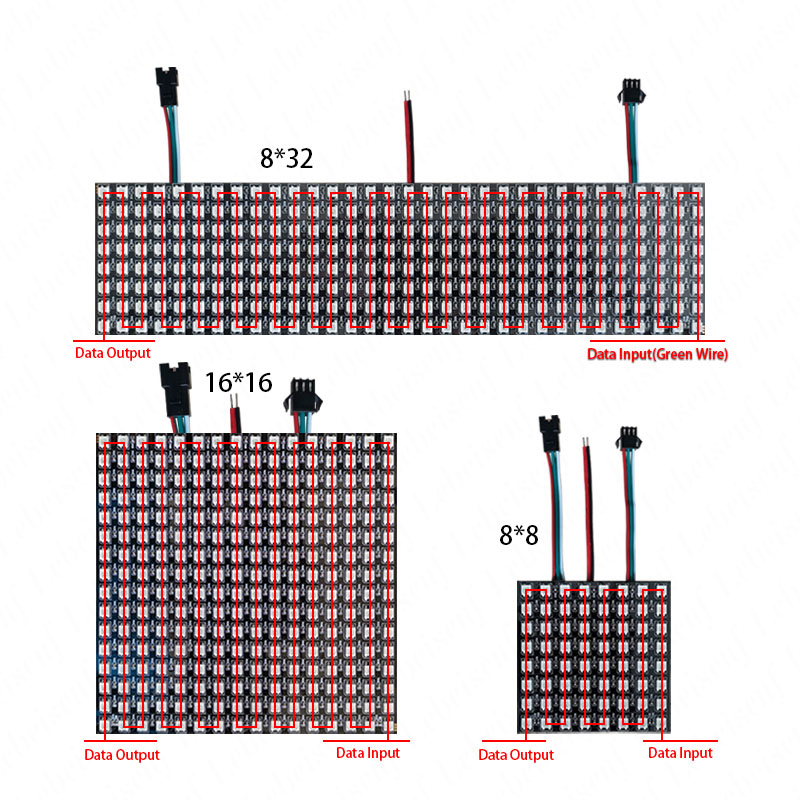 Layar Piksel Digital LED WS281 - Rgb Led Matrix 8X8 ulasan dan harga