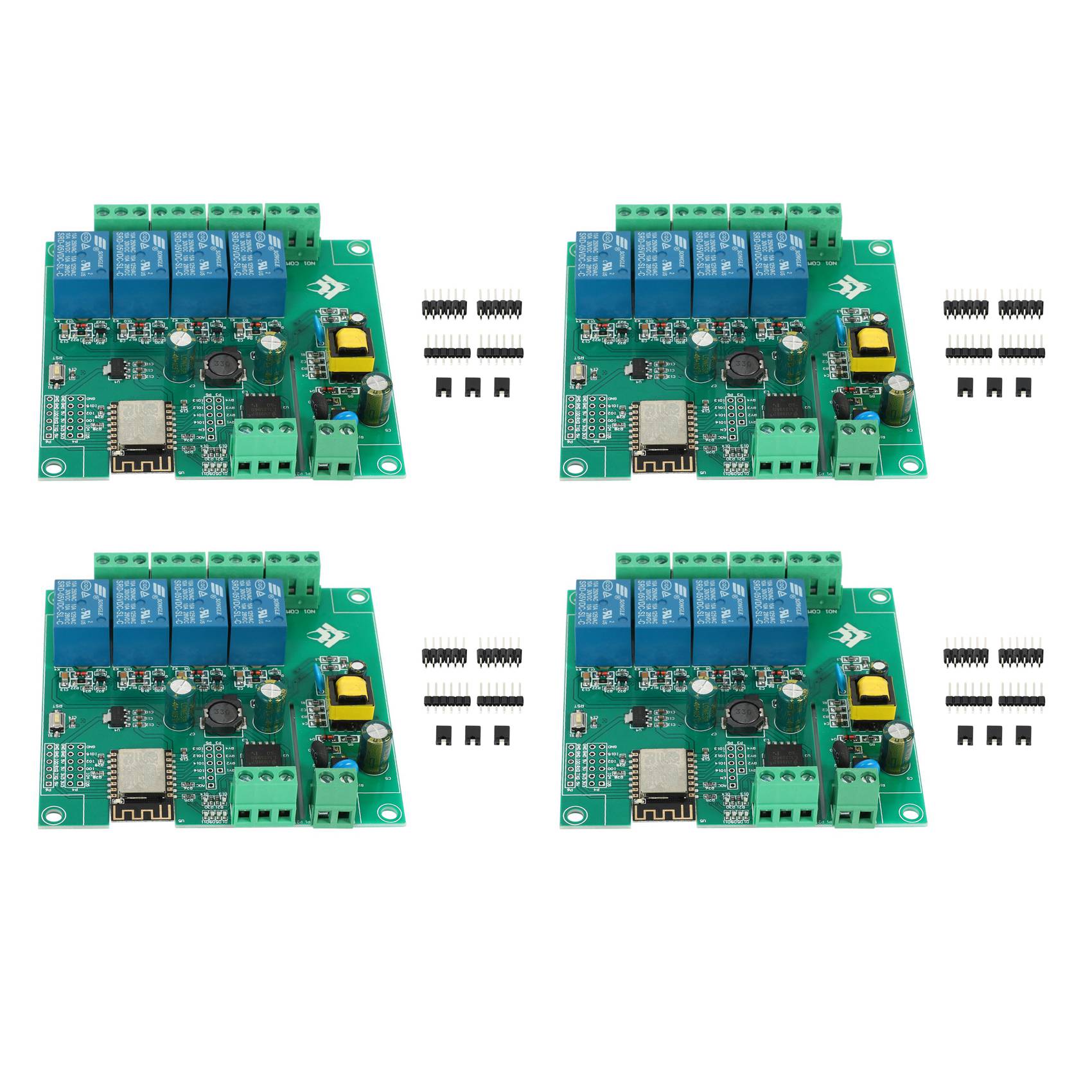 4X Modul Relai 4 Saluran WIFI  - Relay 8 Channel Board ulasan dan harga