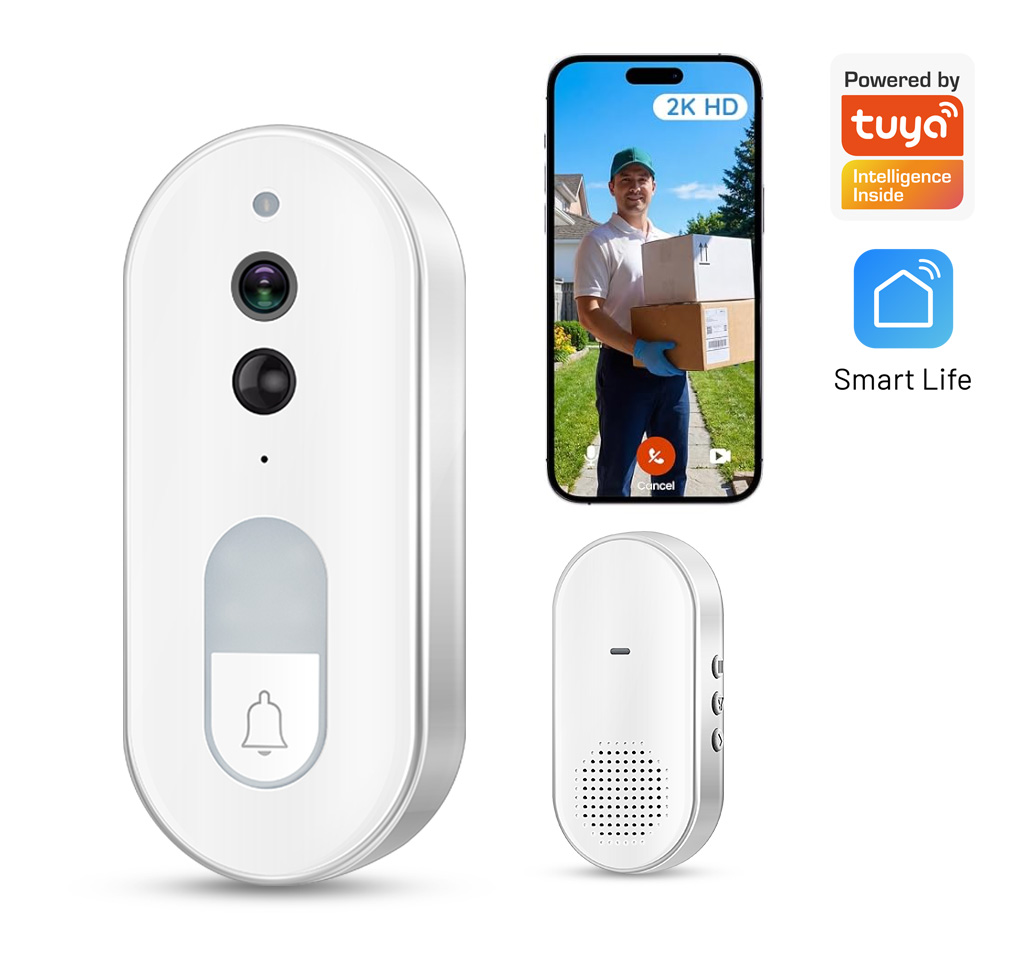 Tuya Bel Pintu Video Pintar Ni - Smart Doorbell Wired ulasan dan harga