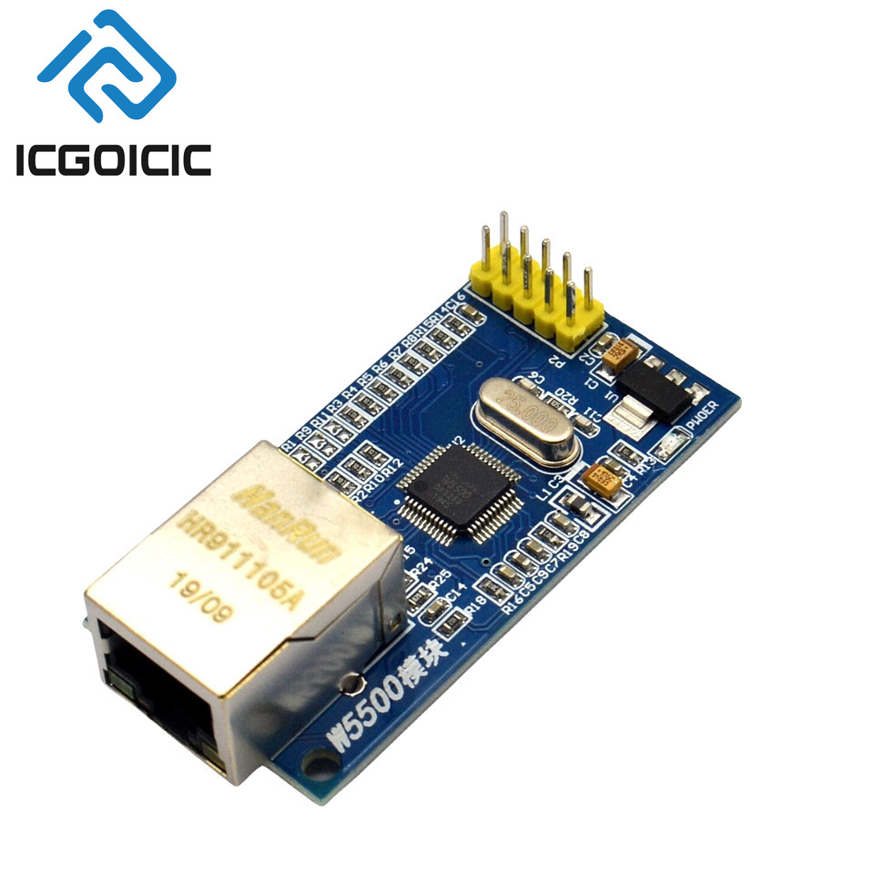 Modul Ethernet W5500 – TCP/IP  - Ethernet Module W5500 ulasan dan harga