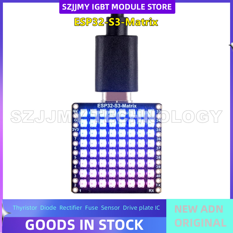 BARU ORIGINAL TERSEDIA ESP32-S - Rgb Led Matrix 8X8 ulasan dan harga