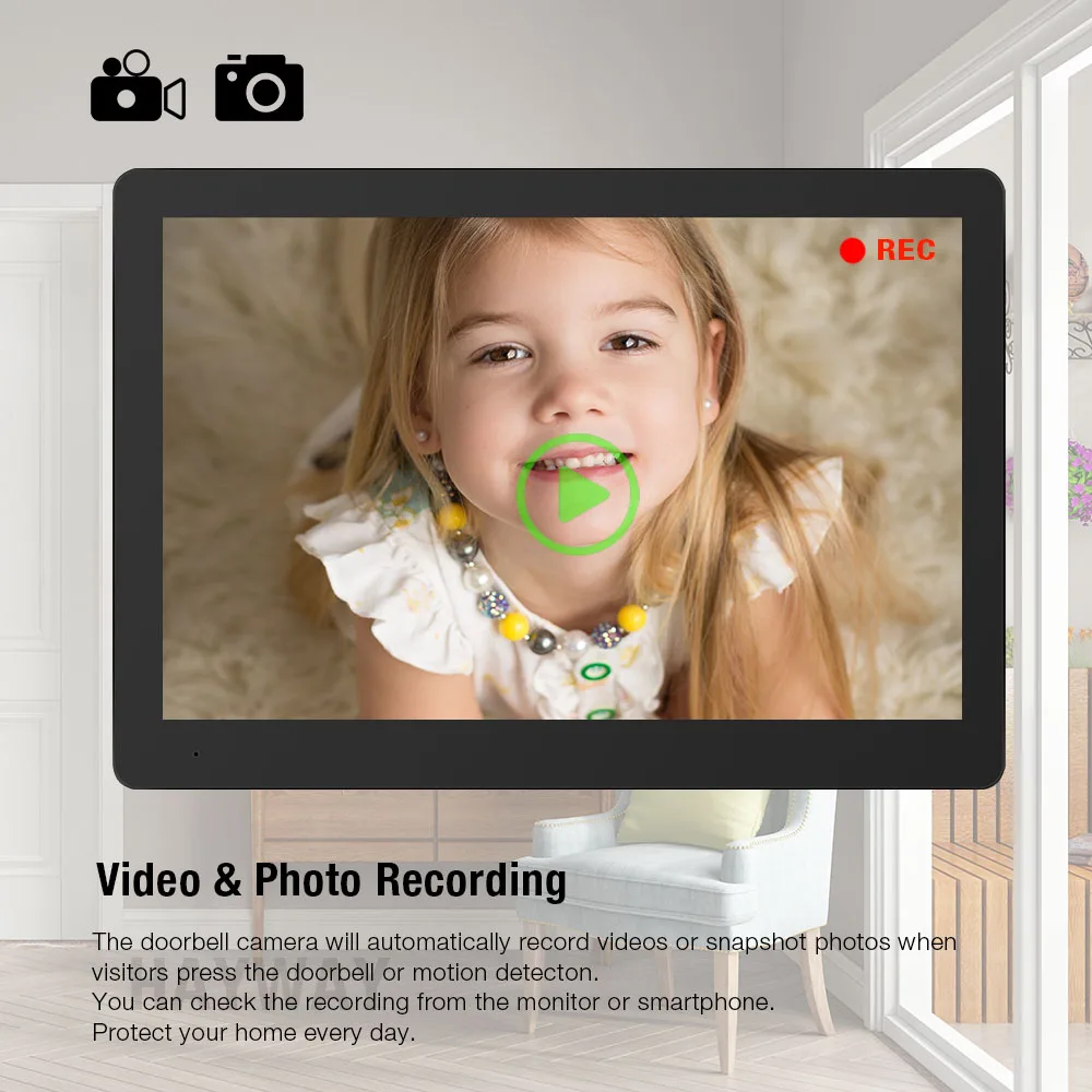 Hayway Tuya interkom Video 108 - Smart Doorbell Wired ulasan dan harga