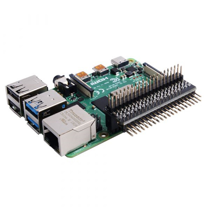 Konektor GPIO Sudut Kanan Rasp - Pi Zero W Board ulasan dan harga