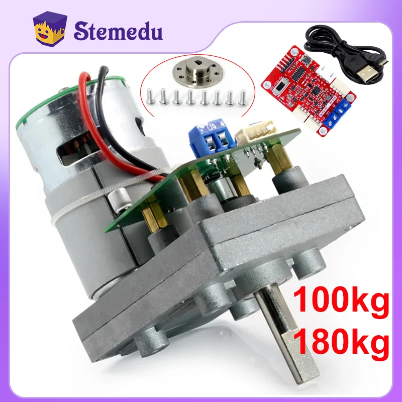 12V 100kg 150kg torsi besar RS - Diy Automation ulasan dan harga